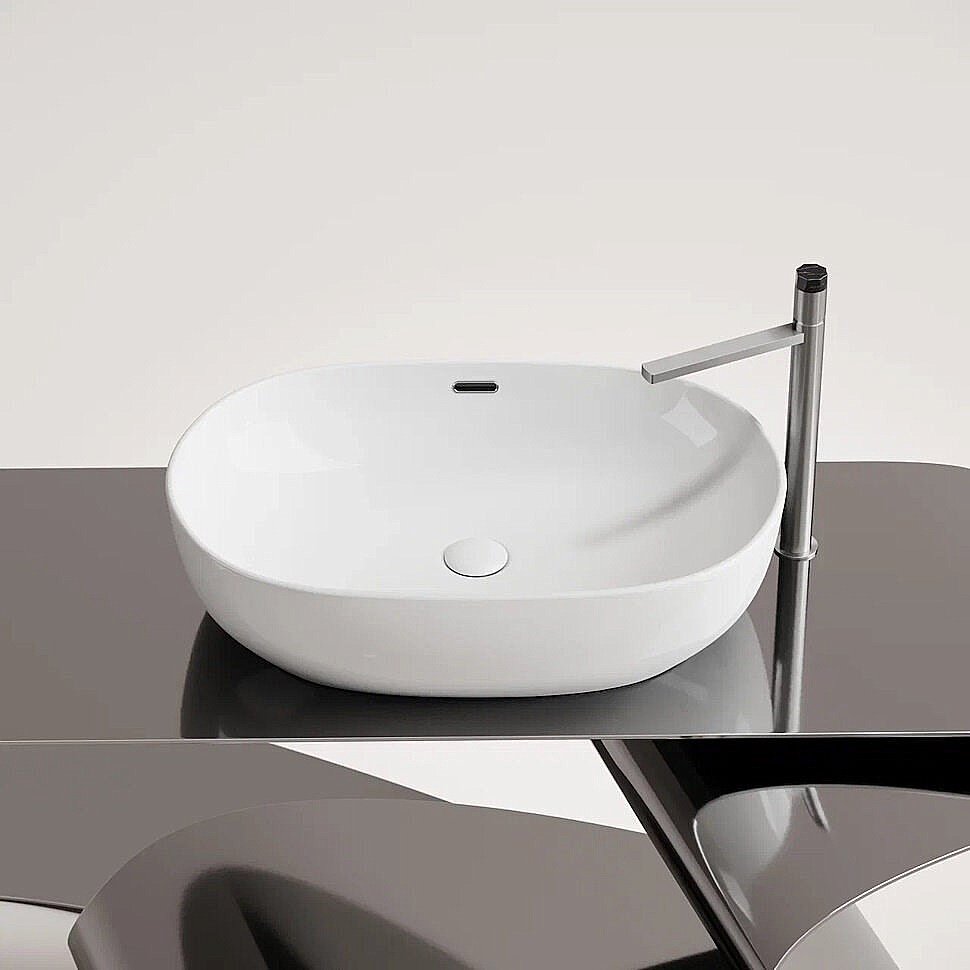 Раковина Ceramica Nova Element CN6064 белая купить в интернет-магазине Sanbest