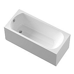 Ванна акриловая Cezares 155x70 ECO-155-70-41-W37 белая купить в интернет-магазине Sanbest