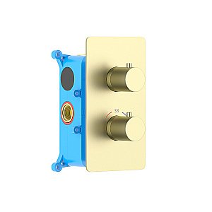 Cмеситель для душа Aquatek Европа AQ1391BG золото шлифованное купить в интернет-магазине сантехники Sanbest