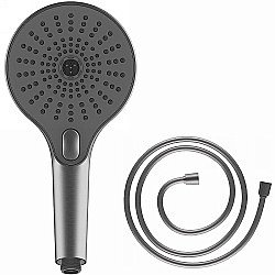 Душевая лейка Vincea Inspire VSHN-3I1HGM вороненая сталь купить в интернет-магазине сантехники Sanbest