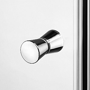 Душевая дверь NEW TRENDY SUPERIA 90 D-0331A стекло прозрачное/профиль хром купить в интернет-магазине Sanbest