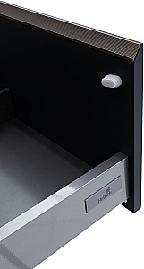 Тумба с раковиной Allen Brau Activity 80 1.34012.AM антрацит матовый/олива брашированная для ванной в интернет-магазине Sanbest