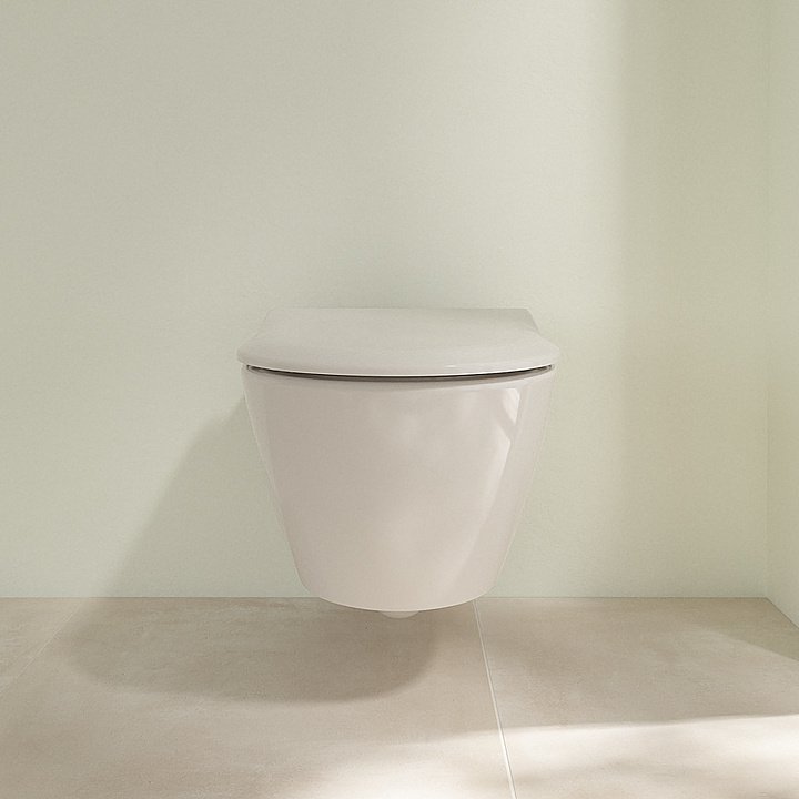 Унитаз подвесной Villeroy&Boch Subway 2.0 5614R0R3 бежевый купить в интернет-магазине Sanbest