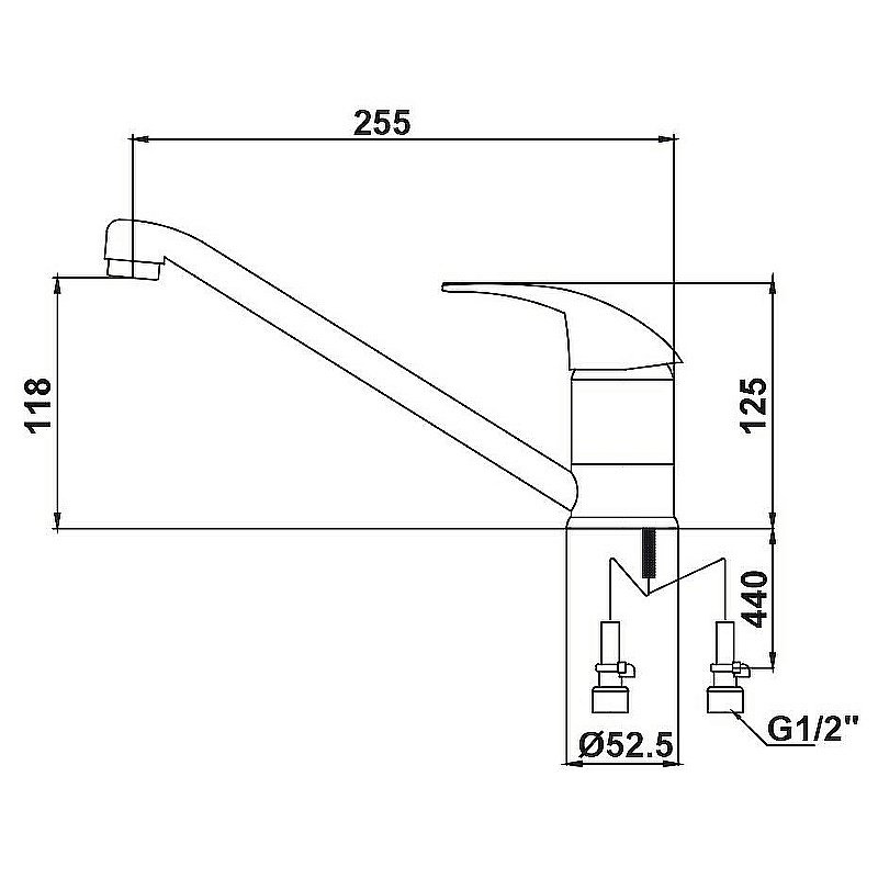 Смеситель для кухни Kaiser Magistro 14133-6 купить в интернет-магазине сантехники Sanbest