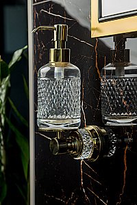 Диспенсер Boheme AURA 10247-G золото купить в интернет-магазине сантехники Sanbest