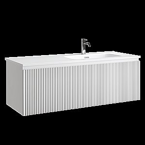 Тумба с раковиной Sancos Snob R 1.0 SNR1.0120LW/SNR1.0120RW Bianco для ванной в интернет-магазине Sanbest