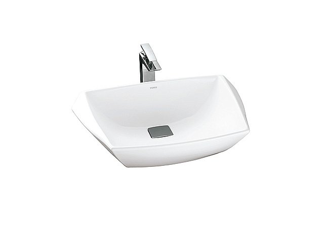 Раковина Toto Jewelhex 61 LW681B#W белая купить в интернет-магазине Sanbest