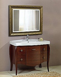 Зеркало Континент Vintage ЗЛП27 92x71 в ванную от интернет-магазине сантехники Sanbest