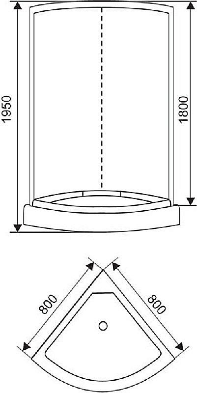 Душевая кабина  ARCUS Style S-10 купить в интернет-магазине Sanbest