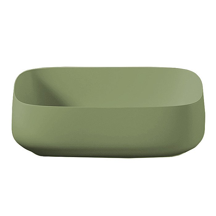 Раковина накладная Artceram Cognac 56 COL009 44 00 Verde Salvia купить в интернет-магазине Sanbest