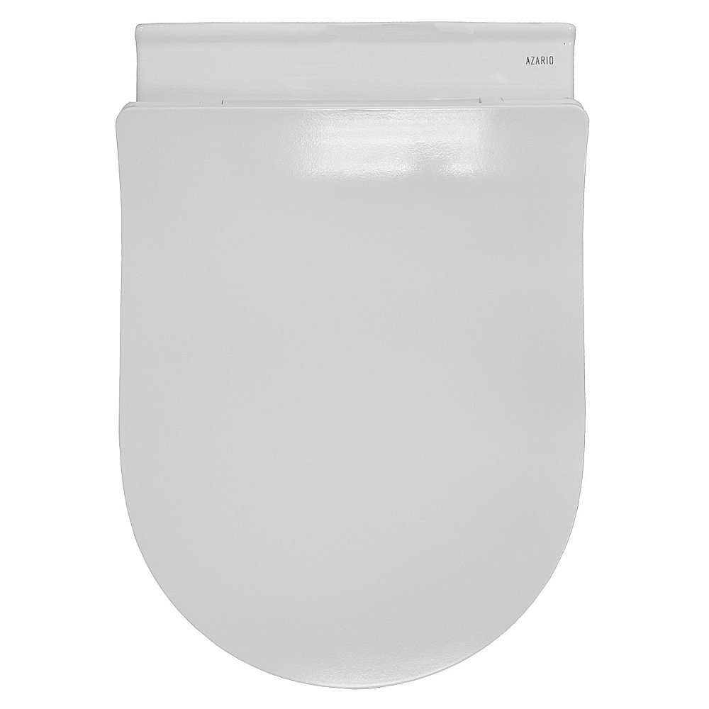 Унитаз подвесной Azario Pavia AZ-2142 белый безободковый, с крышкой микролифт купить в интернет-магазине Sanbest