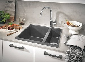 Мойка для кухни Grohe K500 Composite 31648AT0 купить в интернет-магазине сантехники Sanbest