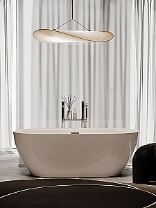 Акриловая ванна Sancos Fusion 170х80 FB03 белая купить в интернет-магазине Sanbest