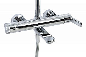 Душевая система Cezares LUX-CVD-01 хром купить в интернет-магазине сантехники Sanbest