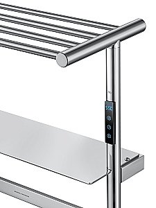 Полотенцесушитель электрический WONZON & WOGHAND DÜSSELDORF, Хром (WW-A208-CR) купить в интернет-магазине сантехники Sanbest