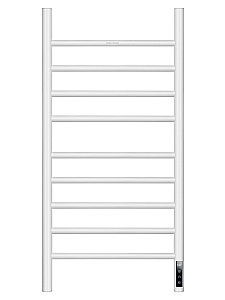 Полотенцесушитель электрический WONZON & WOGHAND BONN, Белый матовый (WW-AL409-MW) купить в интернет-магазине сантехники Sanbest