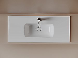 Раковина Ceramica Nova Compact CN7030 белая купить в интернет-магазине Sanbest