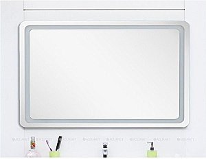 Зеркало LED De Aqua СМАРТ 205766 120x75 в ванную от интернет-магазине сантехники Sanbest