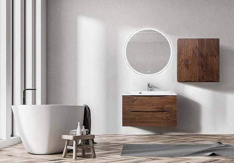 Шкаф BelBagno Fly-Marino 70 для ванной в интернет-магазине сантехники Sanbest