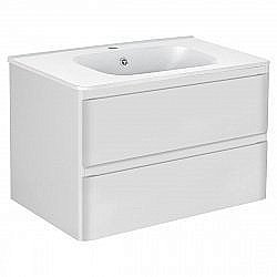 Тумба с раковиной Vincea Vico 80 белый для ванной в интернет-магазине Sanbest