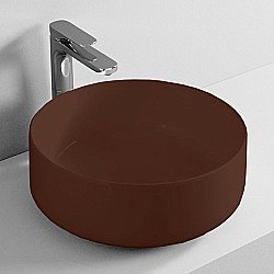 Раковина накладная Artceram Cognac 42 COL001 39 00 Marrone Cocoa купить в интернет-магазине Sanbest