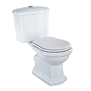 Унитаз Migliore Bella 20611 выпуск в стену белый/кнопка золото купить в интернет-магазине Sanbest