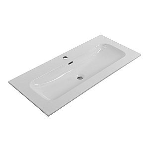 Тумба с раковиной Cezares ECO-CER-N 100 ECO-CER-N-1000-2C-SO-PS-P+CZR-8073-100 Фисташковый софт для ванной в интернет-магазине Sanbest