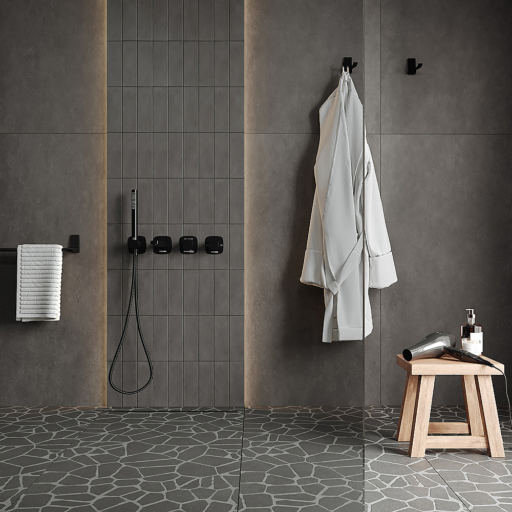 Душевое ограждение WasserKRAFT Vechte 60W46RG 110 фиксатор розовое золото/стекло прозрачное купить в интернет-магазине Sanbest