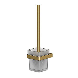 Ершик для унитаза WhiteCross Cubo CU2470GLB золото брашированное купить в интернет-магазине сантехники Sanbest