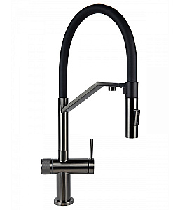 Смеситель для кухни Agger Elegant A3241455 оружейная сталь матовая купить в интернет-магазине сантехники Sanbest