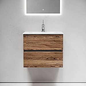 Тумба с раковиной Sancos Urban 60 UR60ECH дуб чарльстон для ванной в интернет-магазине Sanbest