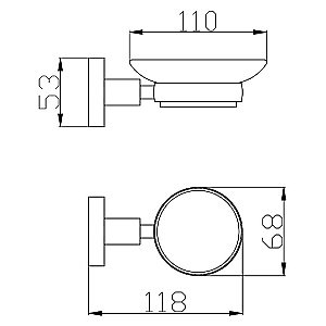 Мыльница Rav-Slezak Colorado COA0300SM бронза купить в интернет-магазине сантехники Sanbest