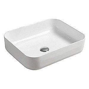 Тумба с раковиной Comforty Милан 90 (T-Y9378) белая/столешница графит для ванной в интернет-магазине Sanbest