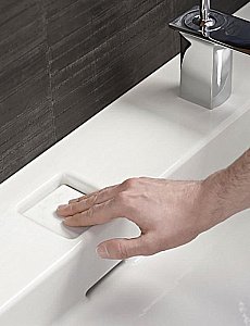 Раковина Jacob Delafon Terrace XC9112K-00 100 белая купить в интернет-магазине Sanbest