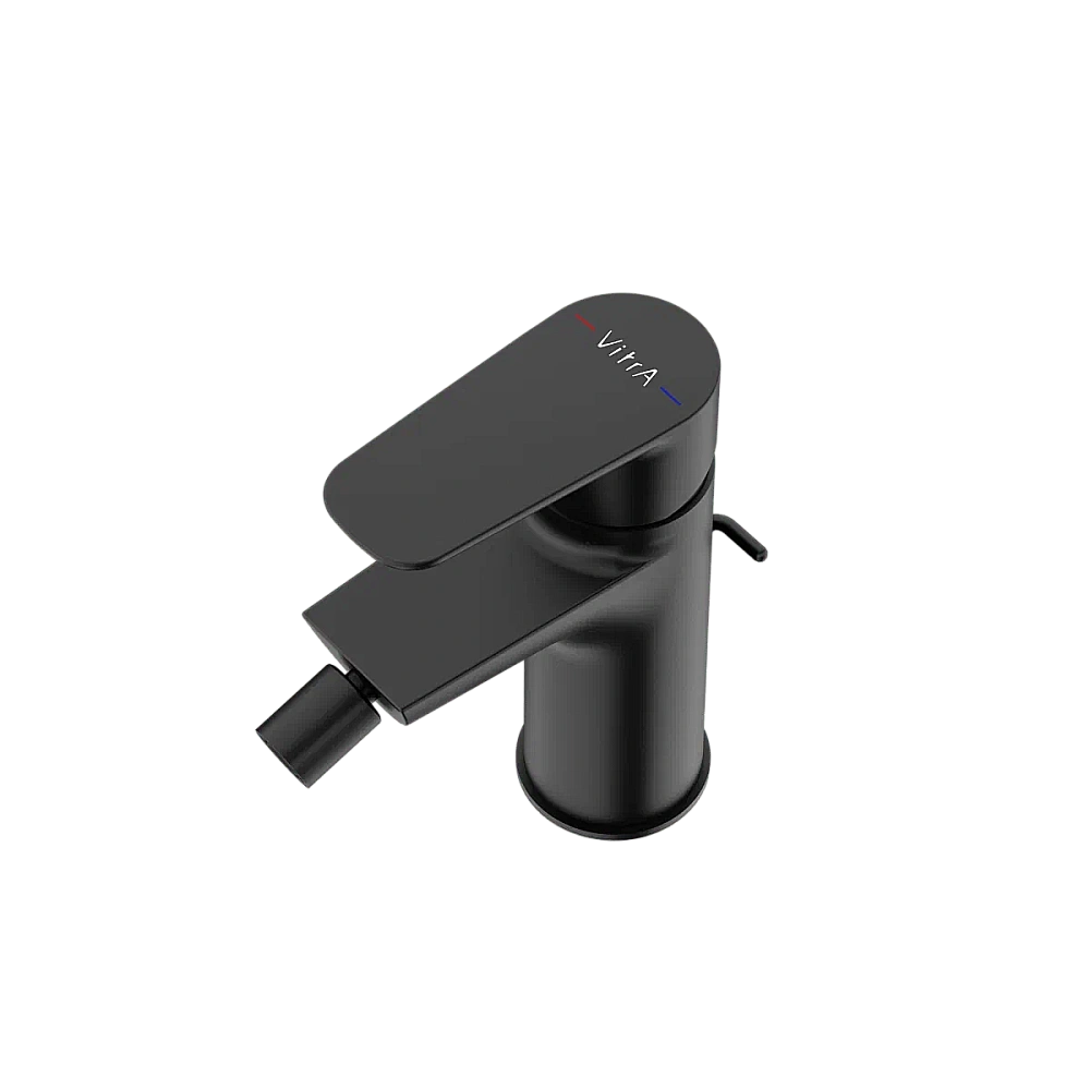 Смеситель для биде VitrA Flow Soft A4305436EXP матовый черный купить в интернет-магазине сантехники Sanbest