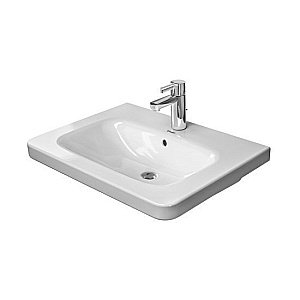 Раковина подвесная Duravit DuraStyle 65 2320650000 белая купить в интернет-магазине Sanbest