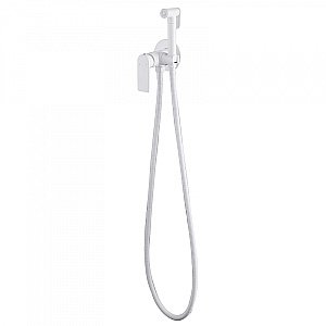 Гигиенический душ со смесителем ABBER Weiss Insel AF8025W белый купить в интернет-магазине сантехники Sanbest