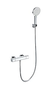 Смеситель для душа с термостатом WONZON & WOGHAND STAY 2 WW-B2016-A-CR хром купить в интернет-магазине сантехники Sanbest