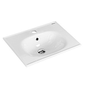 Тумба с раковиной BelBagno KRAFT 60 2C-SO/BB1923-600 Rovere Galifax Bianco для ванной в интернет-магазине Sanbest