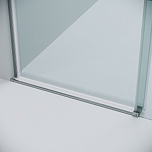 Душевая дверь Grossman Classic 130 100.K33.04.130.10.00 стекло прозрачное/профиль хром купить в интернет-магазине Sanbest