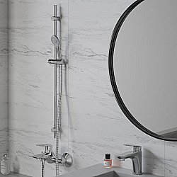 Набор смесителей Paini Laguna 3в1 LACRSET4 хром купить в интернет-магазине сантехники Sanbest