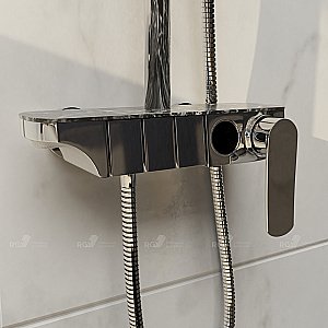 Душевая система RGW Shower Panels SP-6143-01 50140801-01 хром купить в интернет-магазине сантехники Sanbest