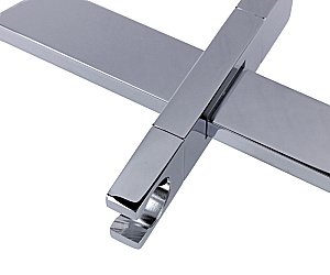 Душевая штанга Bronze de Luxe Grani 980 хром купить в интернет-магазине сантехники Sanbest