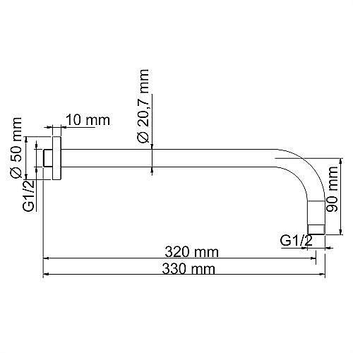 Душевая система WasserKRAFT Wern 4200 A4248.097.121.275.100.276 Thermo никель купить в интернет-магазине сантехники Sanbest