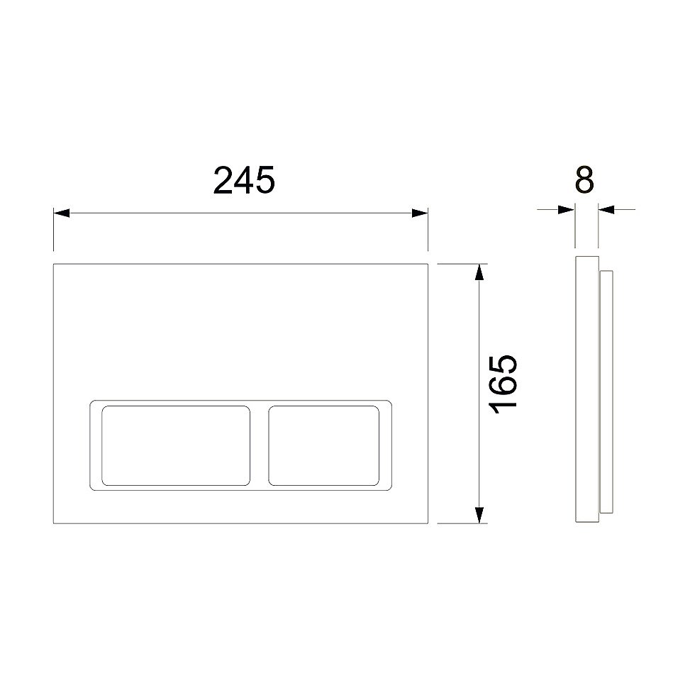 Инсталляция для унитаза TECE Spring S955203 кнопка белая купить в интернет-магазине сантехники Sanbest