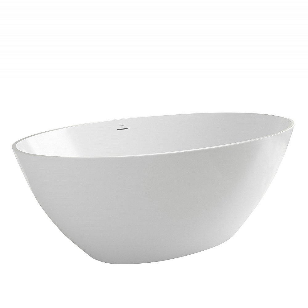 Ванна акриловая Abber 165х90 AB9249-1.6 белая купить в интернет-магазине Sanbest
