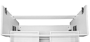 Тумба с раковиной Azario Эстима 100/2 CS00094585 белый глянцевый для ванной в интернет-магазине Sanbest