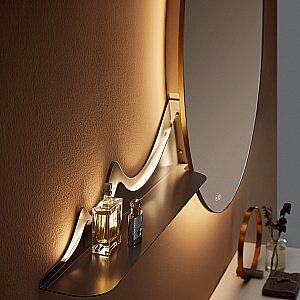 Тумба с раковиной Black&White Gravity V-2400 180 серая для ванной в интернет-магазине Sanbest