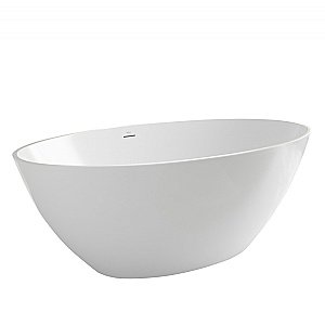 Ванна акриловая Abber 165х90 AB9249-1.6 белая купить в интернет-магазине Sanbest