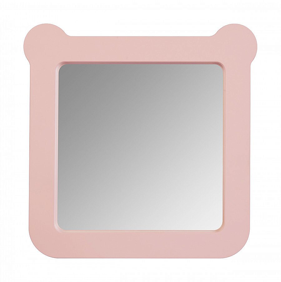 Зеркало Акватон Каспер Мишка 1A283402CR1E0 розовое матовое в ванную от интернет-магазине сантехники Sanbest